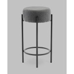 Стул барный Беккет букле темно-серый