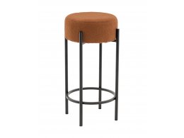 Стул барный Беккет букле терракотовый