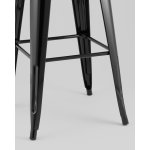 Стул барный TOLIX черный глянцевый KD