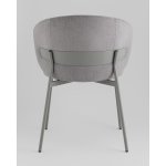 Стул Блейз велюр серый