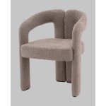 Стул Болинджер букле светло-коричневый