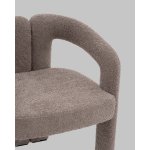 Стул Болинджер букле светло-коричневый