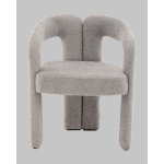 Стул Болинджер букле светло-серый