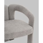 Стул Болинджер букле светло-серый