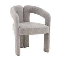 Стул Болинджер букле светло-серый