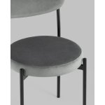 Стул Бриф NEW велюр тёмно-серый 4 шт