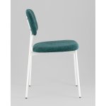 Стул Chao темно-зеленый белые ножки 2 шт.