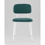 Стул Chao темно-зеленый белые ножки 4 шт.