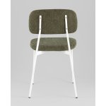 Стул Chao зеленый белые ножки 2 шт.
