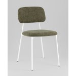 Стул Chao зеленый белые ножки 2 шт.