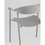 Стул Eila пластик серый