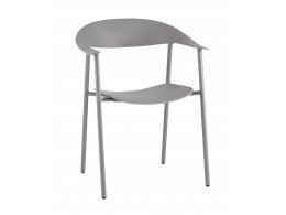 Стул Eila пластик серый