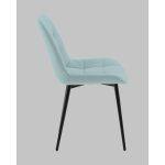 Стул Флекс N велюр светло-голубой