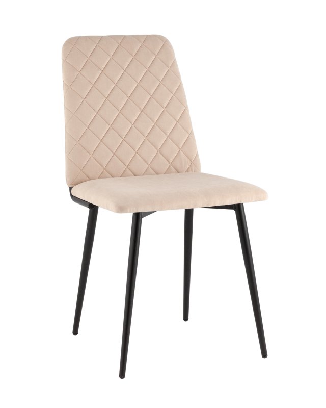 Стул Кристенсен Original велюр бежевый