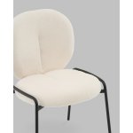 Стул Моллек букле молочный