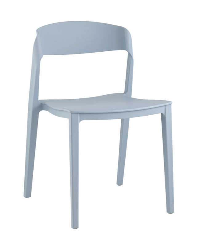 Стул Moris пластик голубой
