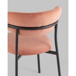 Стул обеденный Ayla коралловый