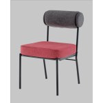 Стул обеденный Ponpoun тёмно-серый бордо