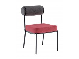 Стул обеденный Ponpoun тёмно-серый бордо