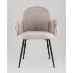 Стул обеденный Wave Stripes букле серый