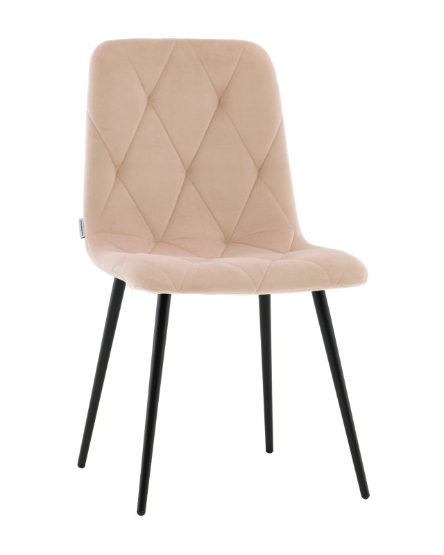 Стул Одди Diamond велюр бежевый