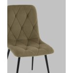 Стул Одди Diamond велюр пыльно-оливковый