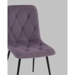 Стул Одди Diamond велюр пыльно-сиреневый