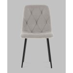 Стул Одди Diamond велюр светло-серый