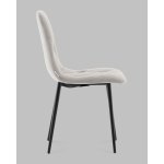 Стул Одди Diamond велюр светло-серый