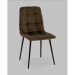 Стул Одди NEW велюр коричневый