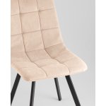 Стул Одди Original Square велюр бежевый (набор 4 шт)
