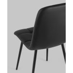 Стул Oliver экокожа черный 2 шт