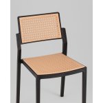 Стул пластиковый Milto черный