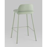 Стул полубарный Mist серо-зеленый 4 шт