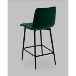 Стул полубарный Одди Diamond велюр темно-зеленый Стул полубарный Одди Diamond велюр темно-зеленый