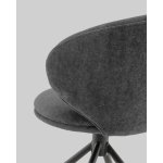 Стул Труфальд велюр темно-серый