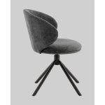 Стул Труфальд велюр темно-серый