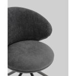 Стул Труфальд велюр темно-серый