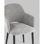 Стул Венера шенилл светло-серый