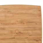 Стол Fusion раздвижной 140-180x90x75см, Дуб Навара, чёрный