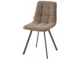 Стул CHILLI SQUARE 355А-04, ткань/ латте каркас М-City