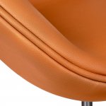 Кресло SWAN STYLE CHAIR оранжевый Кресло SWAN STYLE CHAIR оранжевый