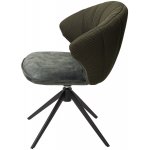 Стул ASTRA 360 град. поворот Зеленый Sonic 77 ткань / 7525-156 велюр / черный каркас, ®DISAUR