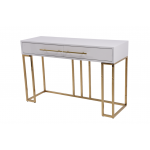 Стол-консоль Альма МС9005-120W, 120х40х78 см, белый глянцевый Стол-консоль Альма МС9005-120W, 120х40х78 см, белый глянцевый