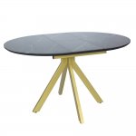 Круглый стол Rudolf 100-130х100х75см