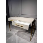 Стол-консоль Роззи с 2-мя ящиками MC9003-120BG, 120х55х78 см, бежевый Стол-консоль Роззи с 2-мя ящиками MC9003-120BG, 120х55х78 см, бежевый