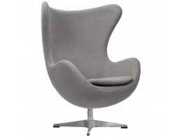 Кресло EGG CHAIR светло-серый кашемир