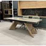 Стол МАНХЭТТЕН 200 PANDORA, керамика / Дуб Галифакс М-City