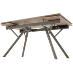 Стол ЛИБЕРТИ 140 Pandora, керамика / Латте каркас М-City