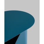 Журнальный столик Yvaine металл синий